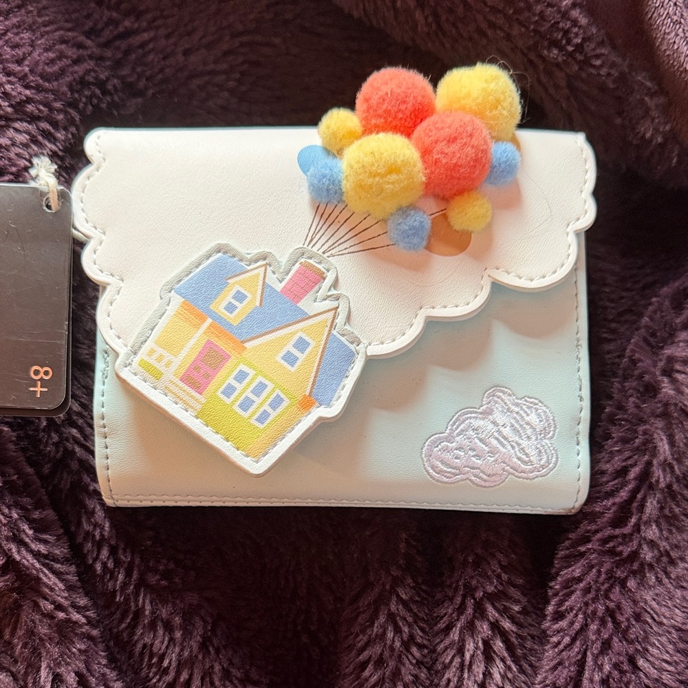 Pixar’s Up house with balloons wallet
